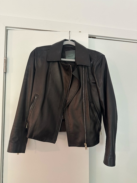Massimo Dutti Jackets & Blazers - Massimo Dutti Napa Leather Jacket